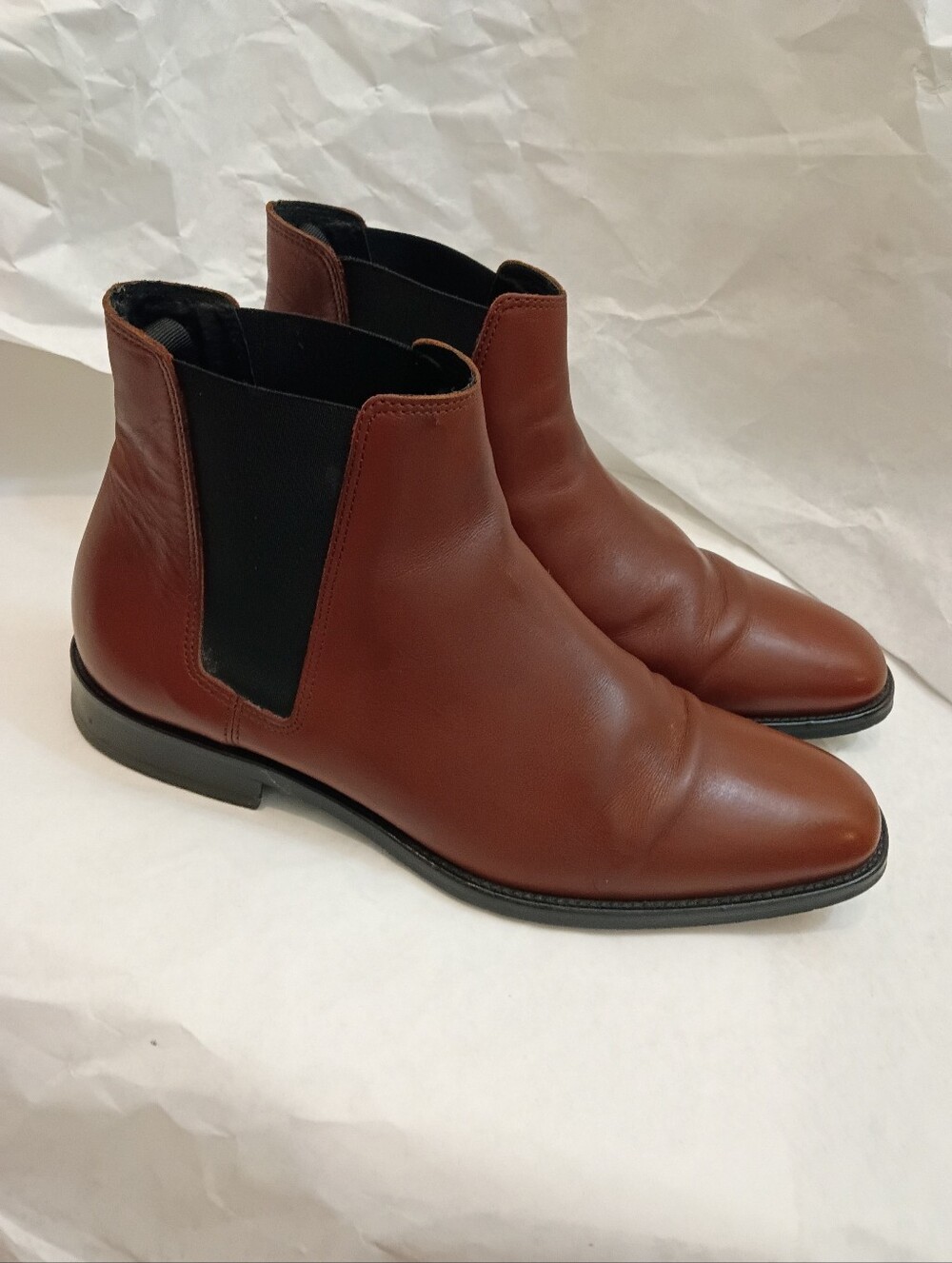 Sandro Paris Men's Luxury Ankle Chelsea Boots Size 42